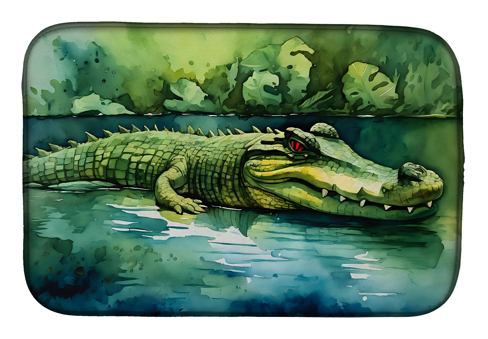 Buy this Crocodile Dish Drying Mat