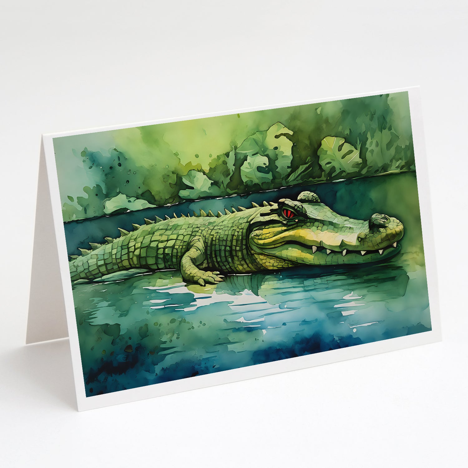 Buy this Crocodile Greeting Cards Pack of 8