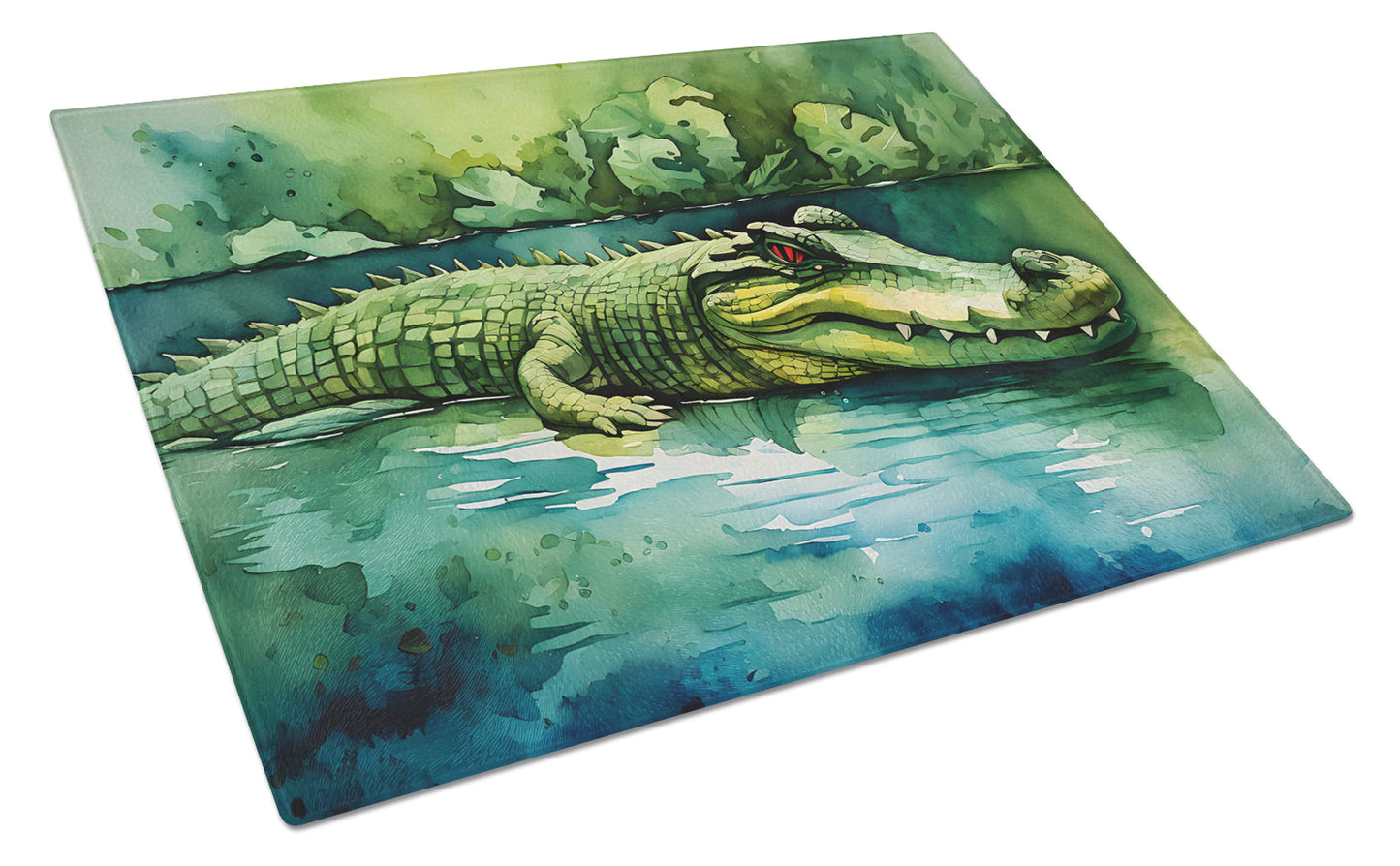 Buy this Crocodile Glass Cutting Board