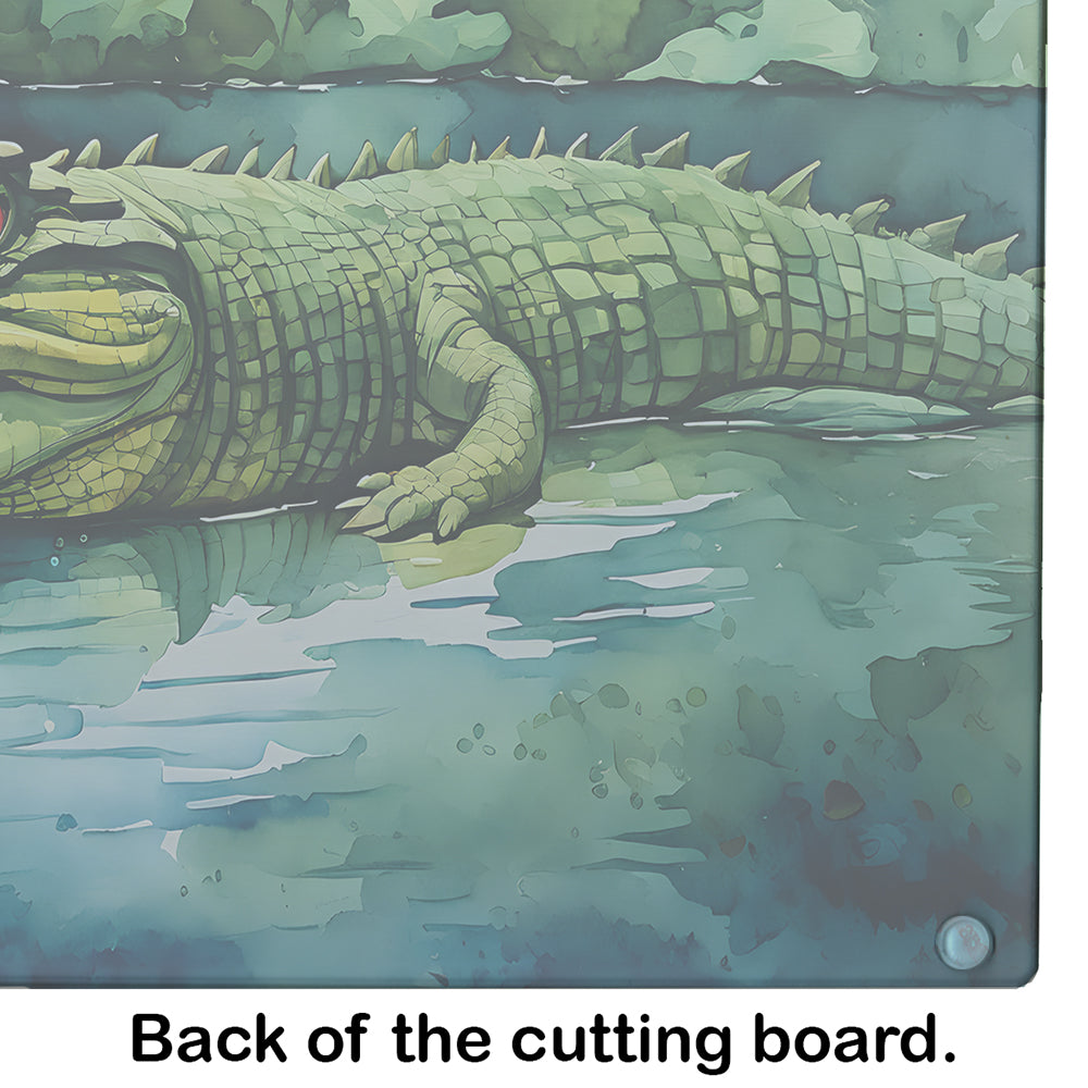 Crocodile Glass Cutting Board