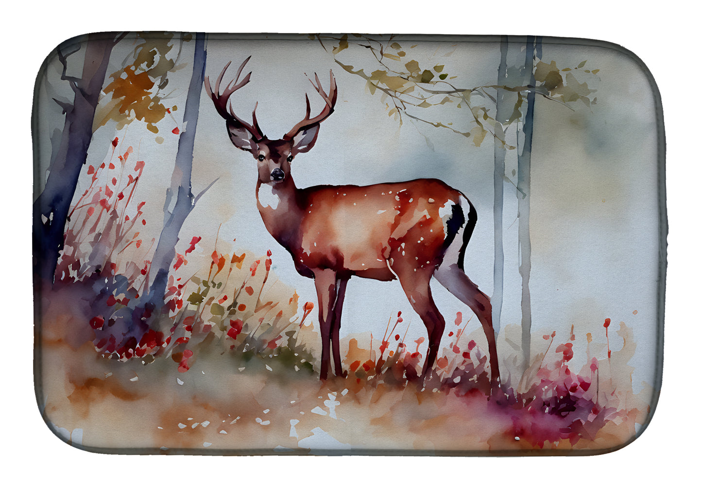 Buy this Deer Dish Drying Mat