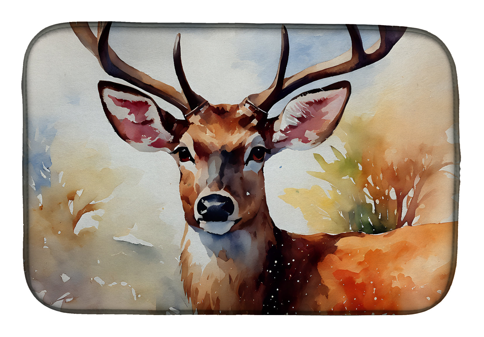 Buy this Deer Dish Drying Mat