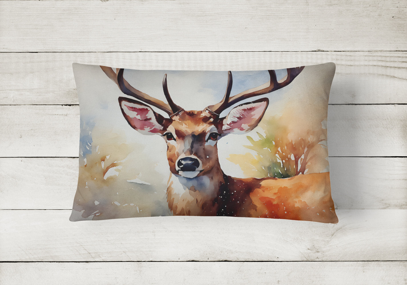 Deer Throw Pillow