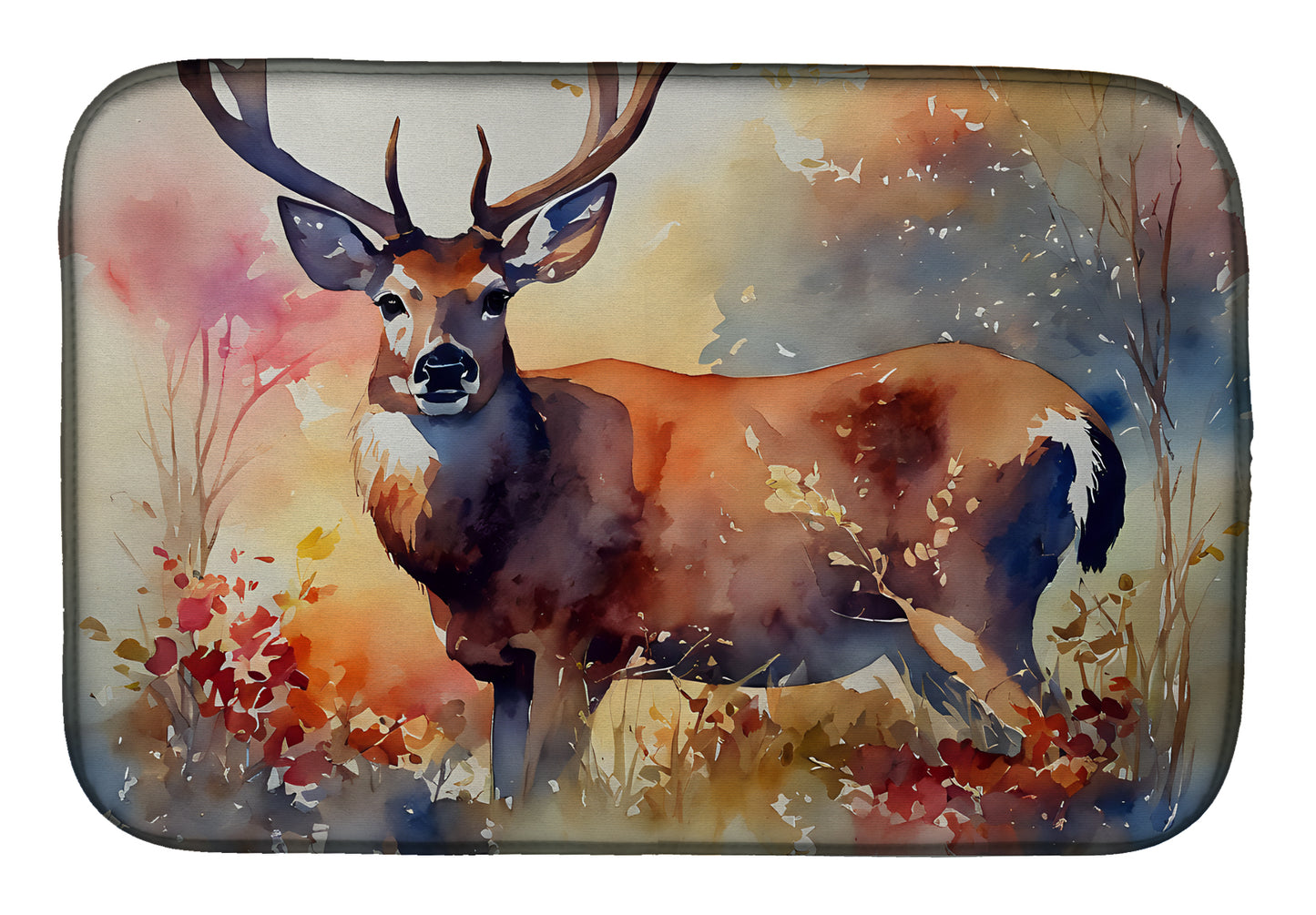 Buy this Deer Dish Drying Mat