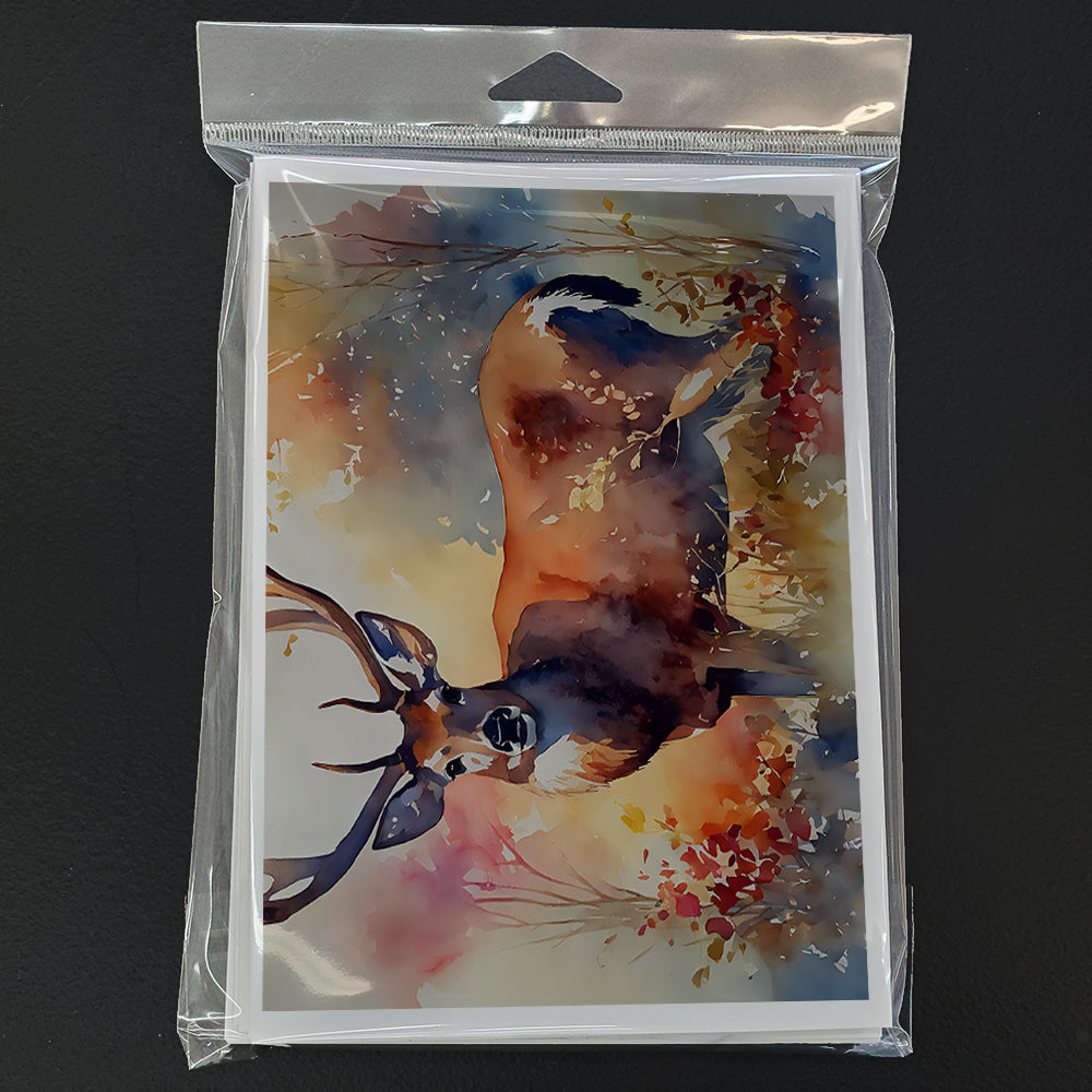 Deer Greeting Cards Pack of 8