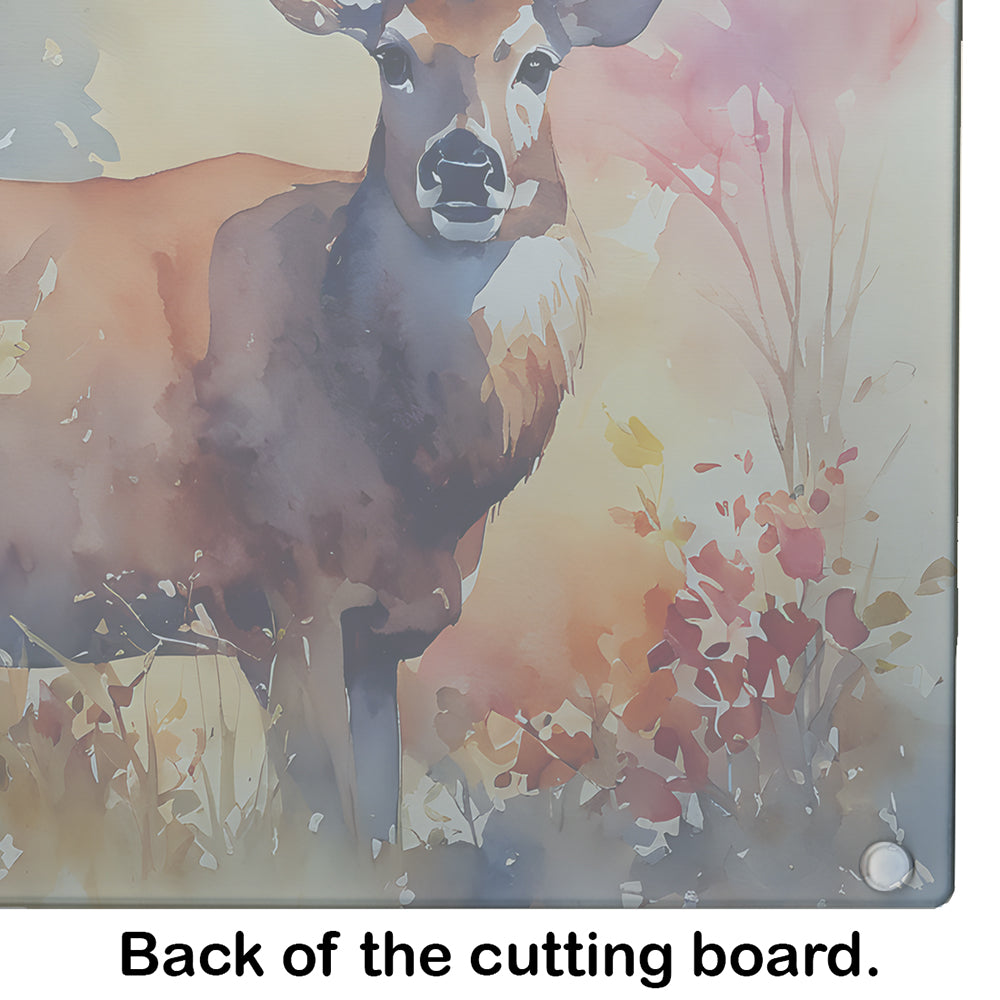 Deer Glass Cutting Board