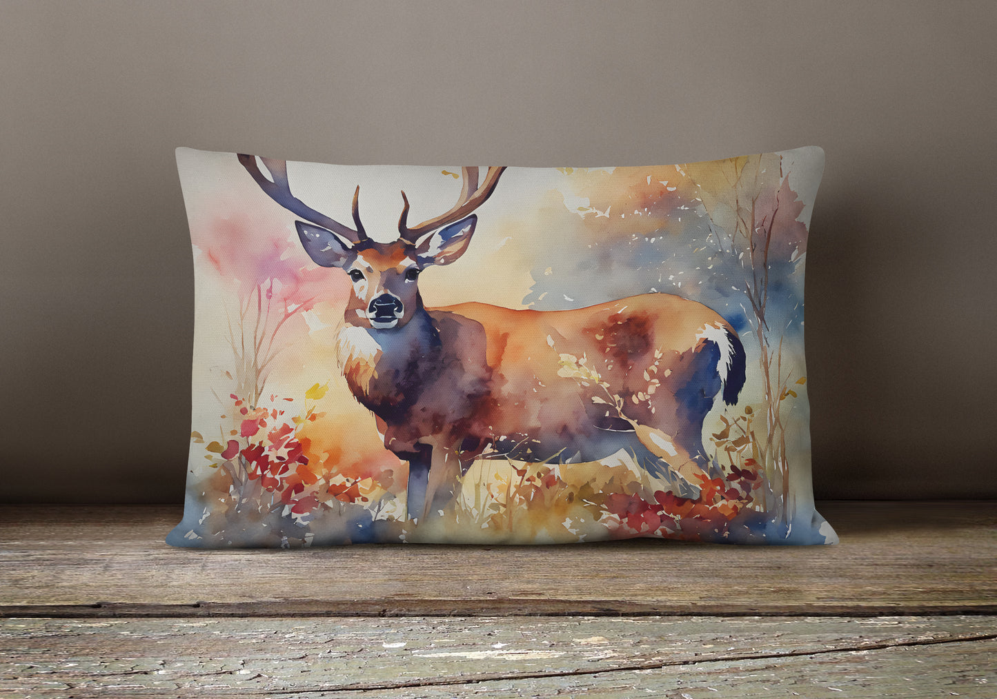 Deer Throw Pillow