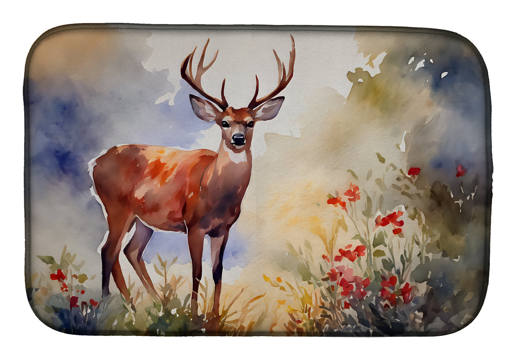 Buy this Deer Dish Drying Mat