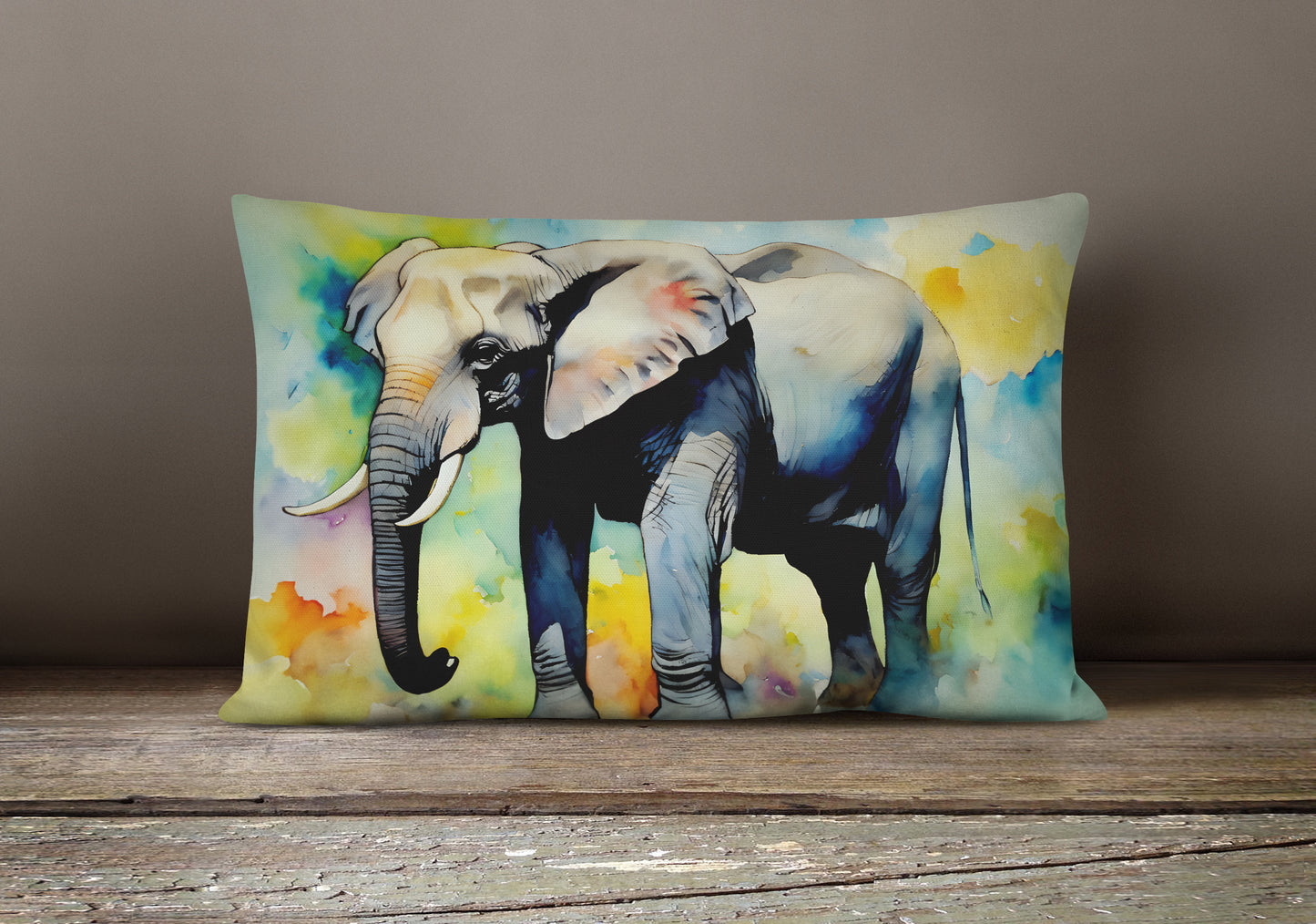 Elephant Throw Pillow