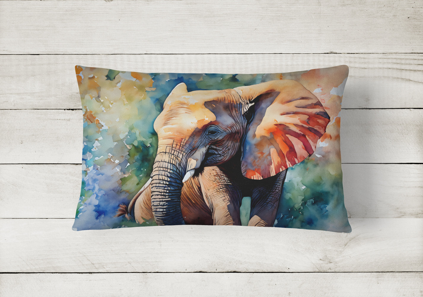 Elephant Throw Pillow