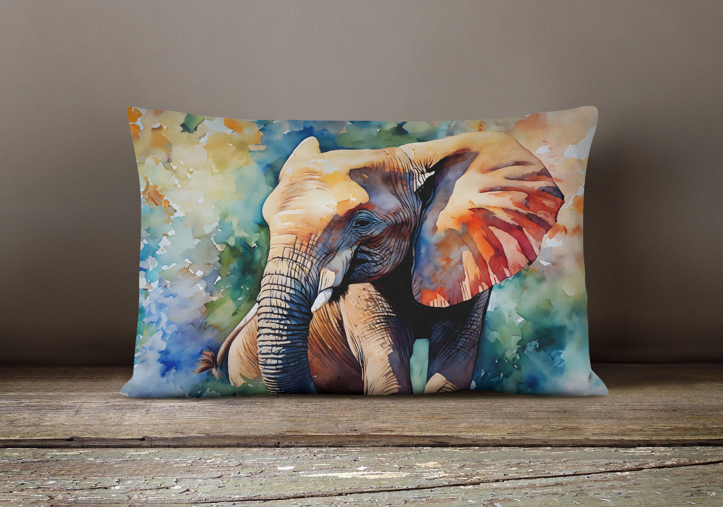 Elephant Throw Pillow