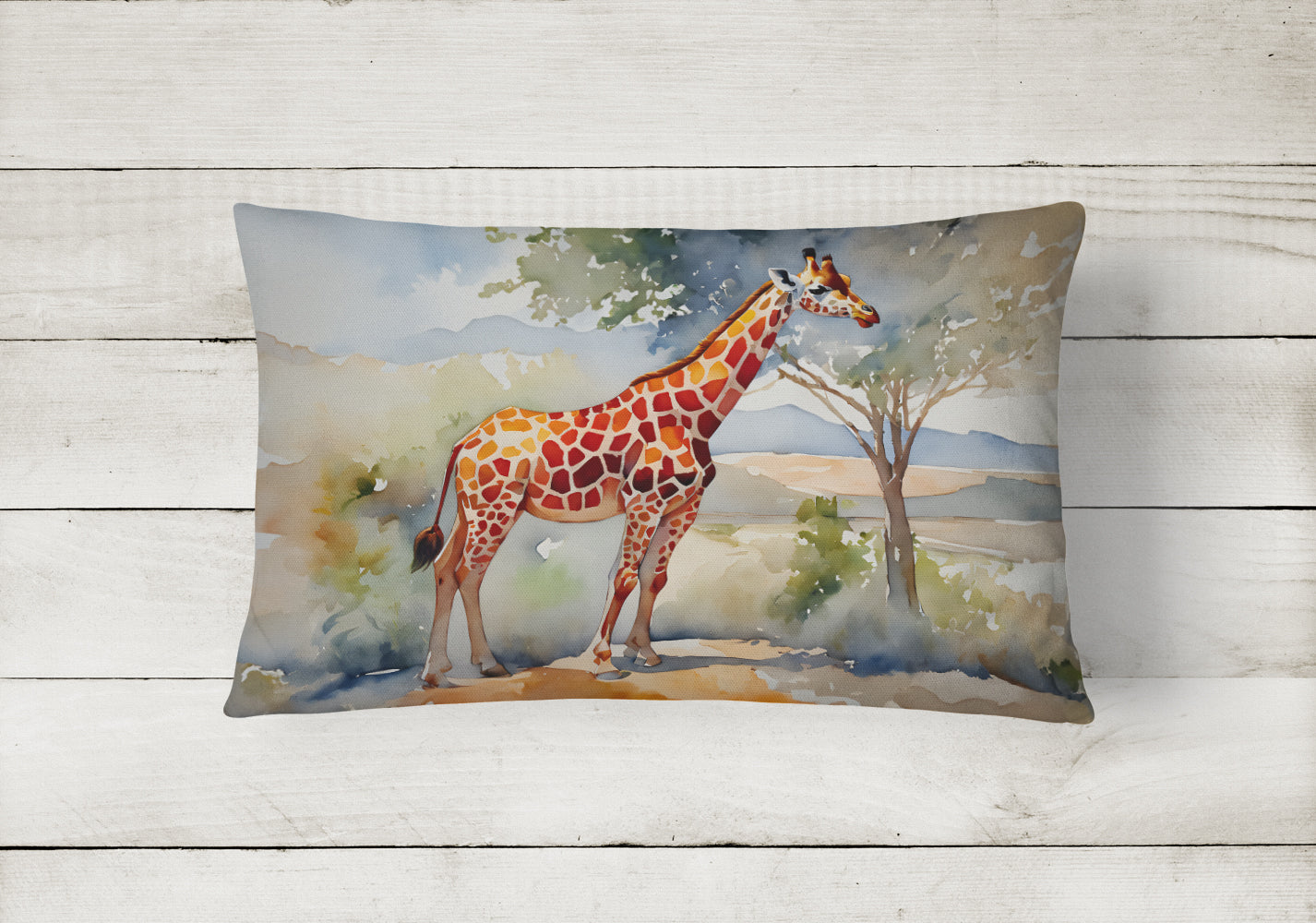 Giraffe Throw Pillow