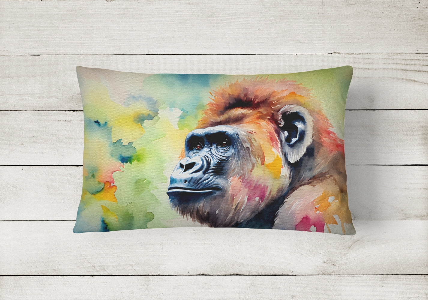 Gorilla Throw Pillow