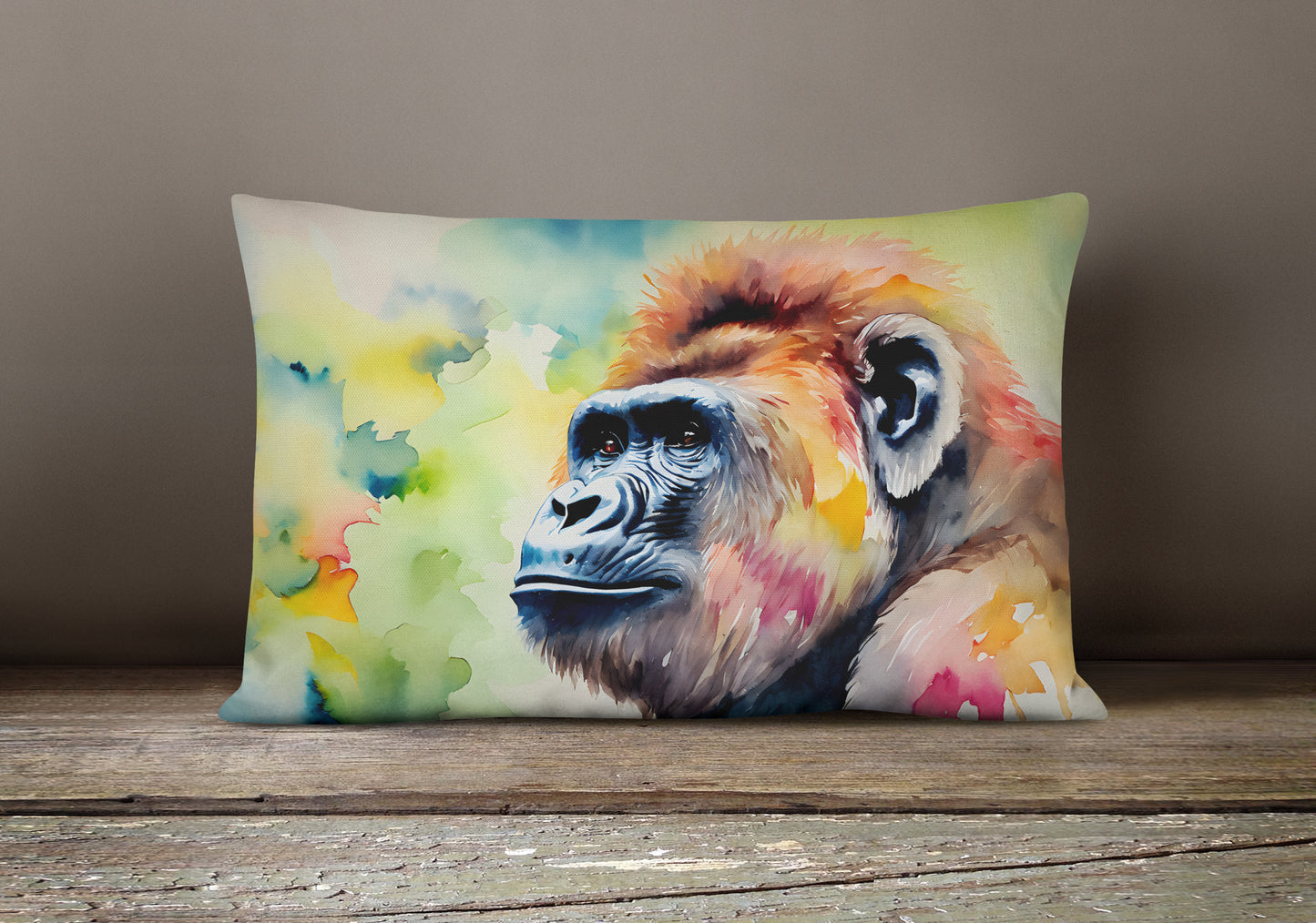 Gorilla Throw Pillow