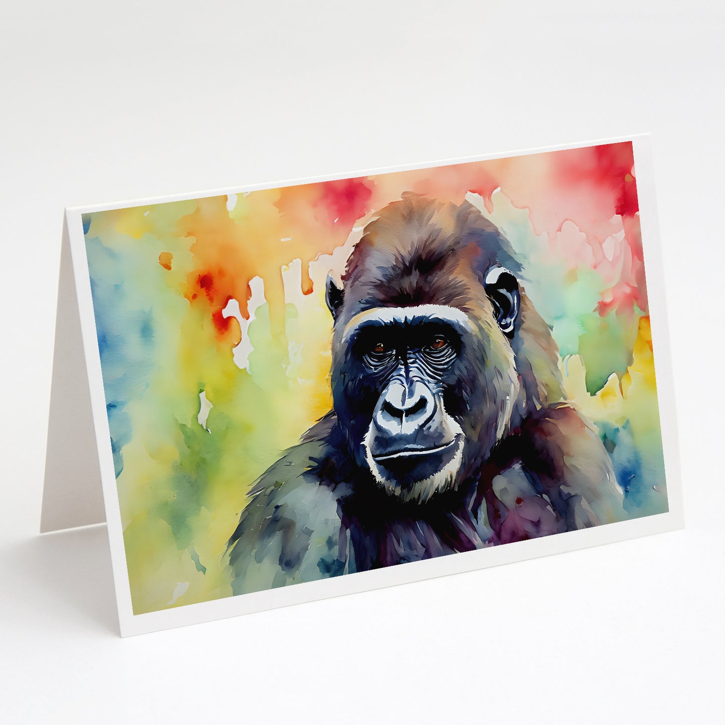 Buy this Gorilla Greeting Cards Pack of 8