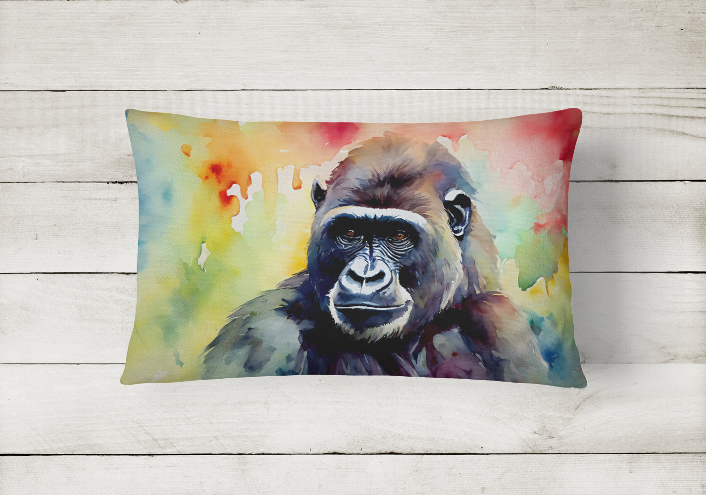 Gorilla Throw Pillow