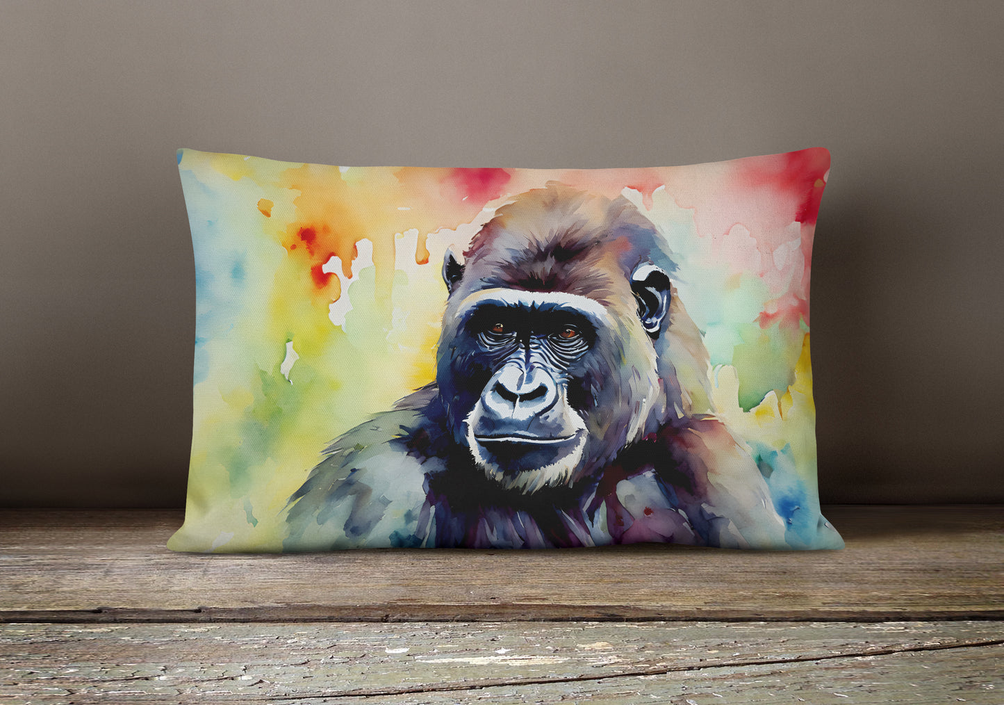 Gorilla Throw Pillow