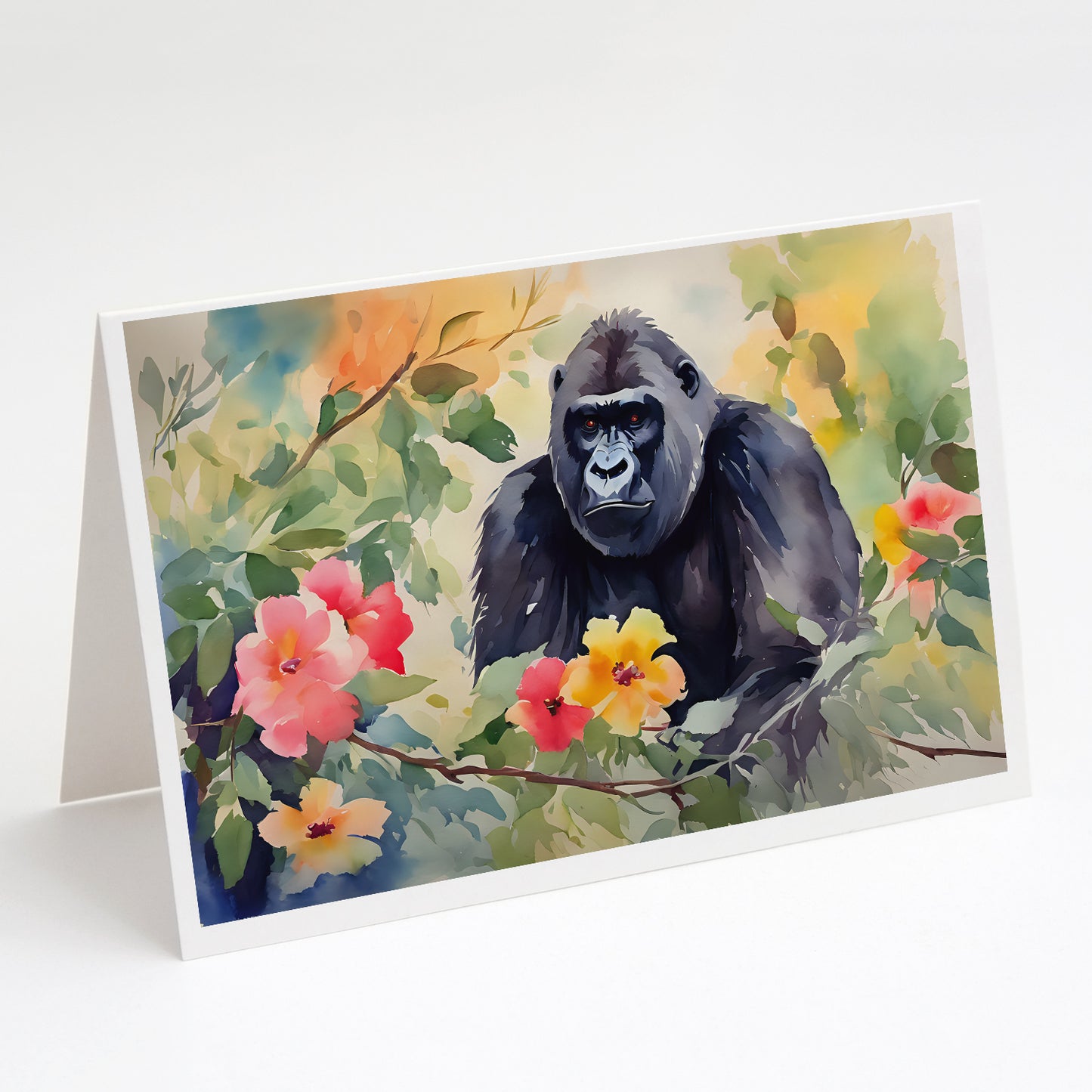 Buy this Gorilla Greeting Cards Pack of 8