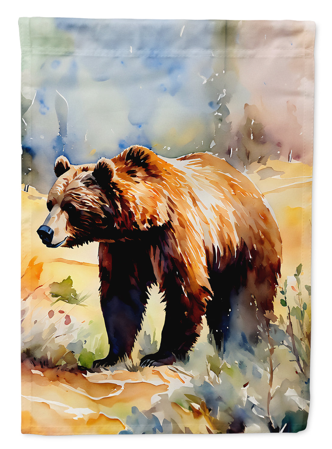 Buy this Grizzly Bear Garden Flag