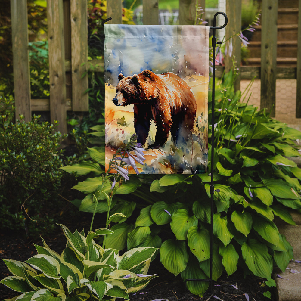 Grizzly Bear Garden Flag