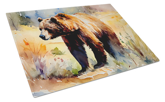 Buy this Grizzly Bear Glass Cutting Board