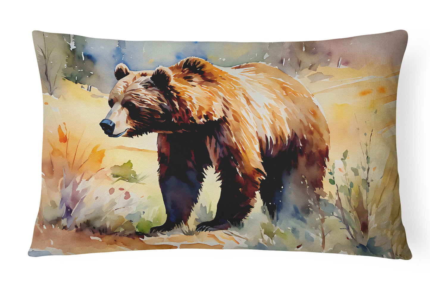 Buy this Grizzly Bear Throw Pillow