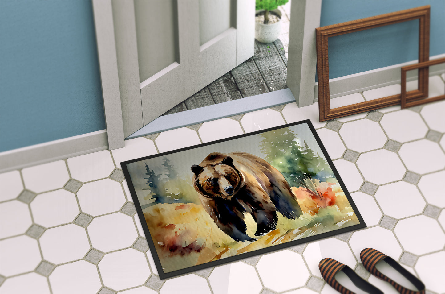 Grizzly Bear Doormat