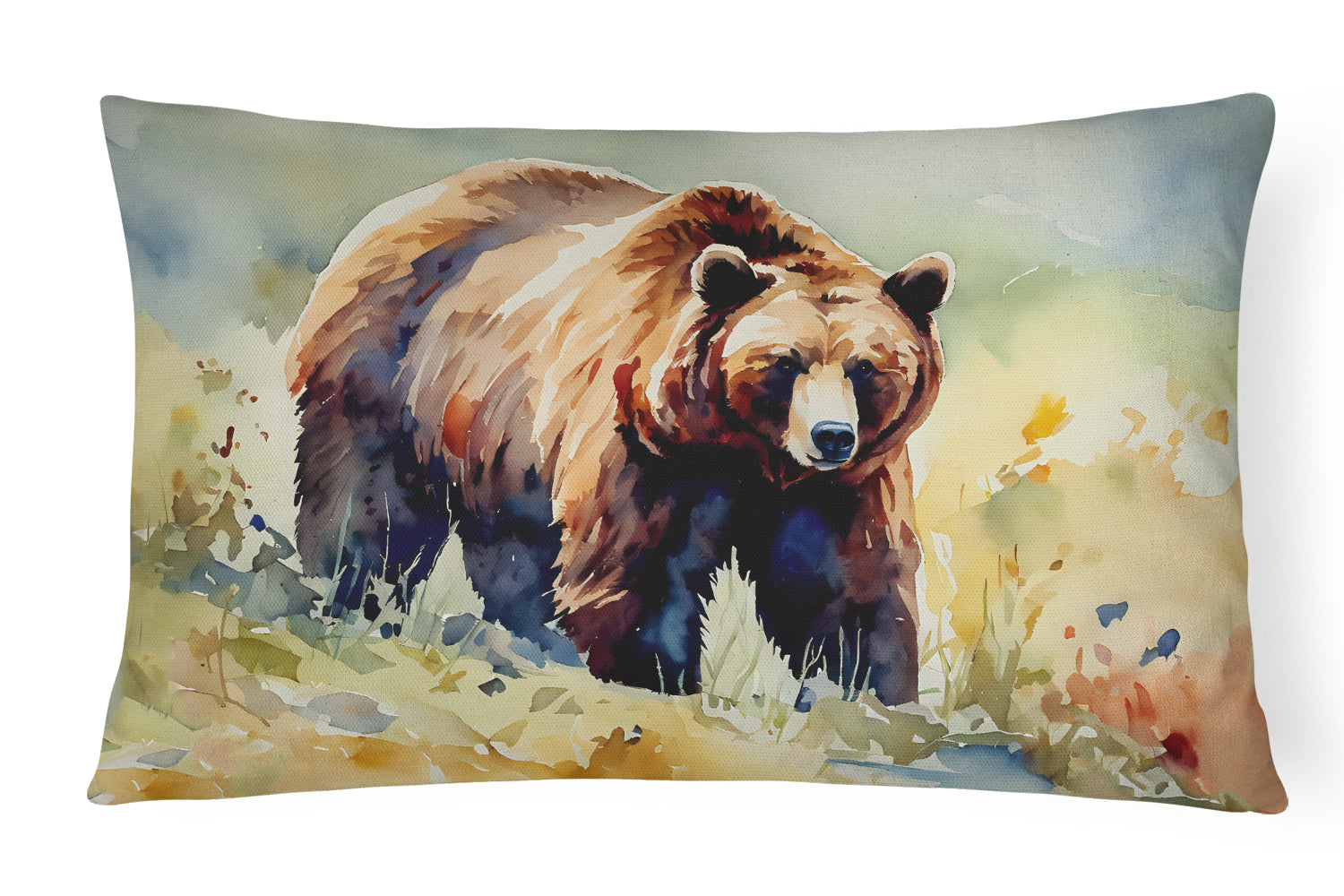 Buy this Grizzly Bear Throw Pillow