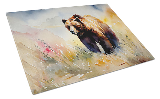 Buy this Grizzly Bear Glass Cutting Board