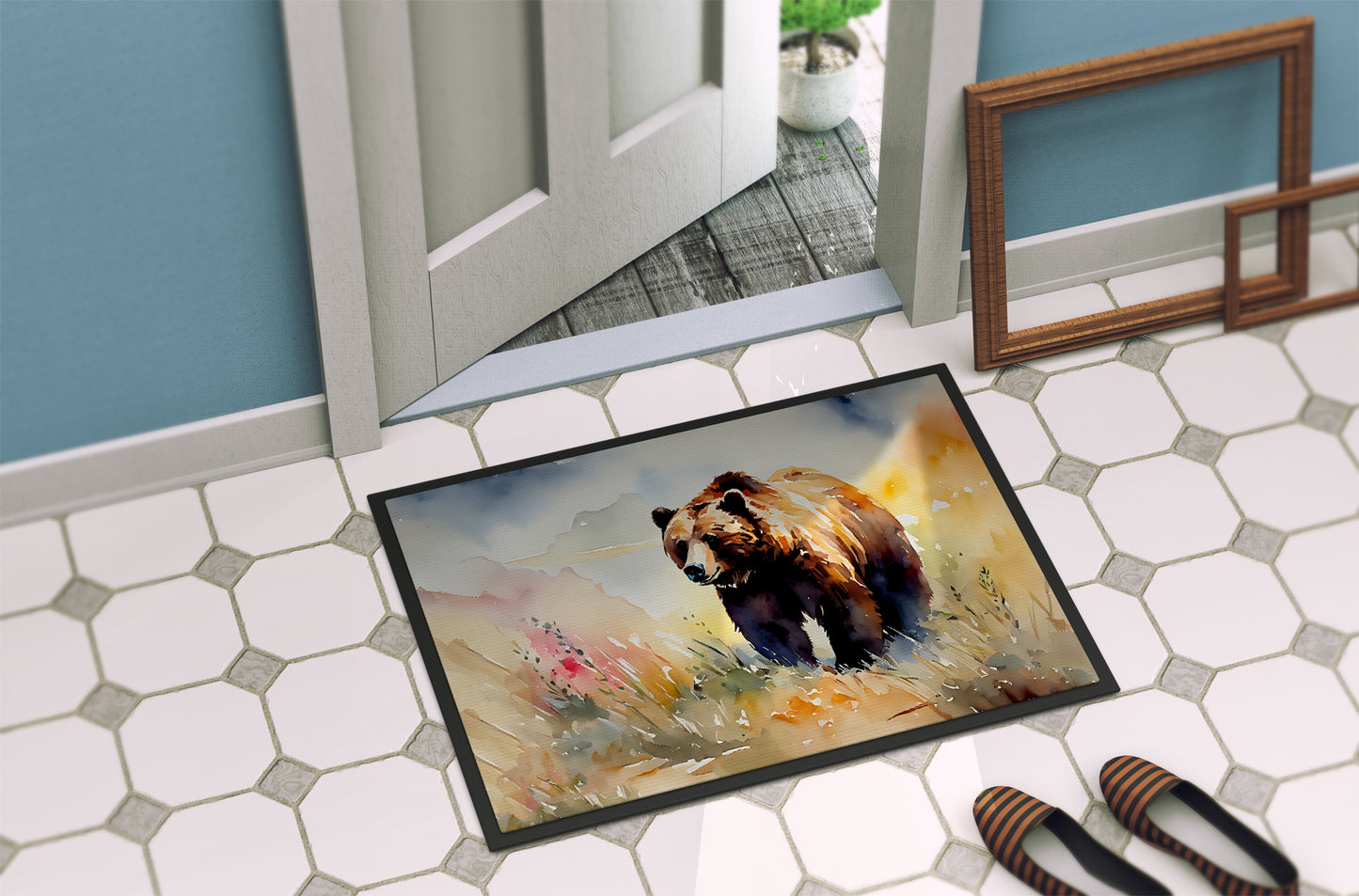 Grizzly Bear Doormat