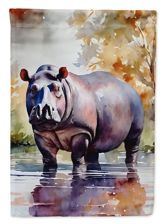 Buy this Hippopotamus Garden Flag