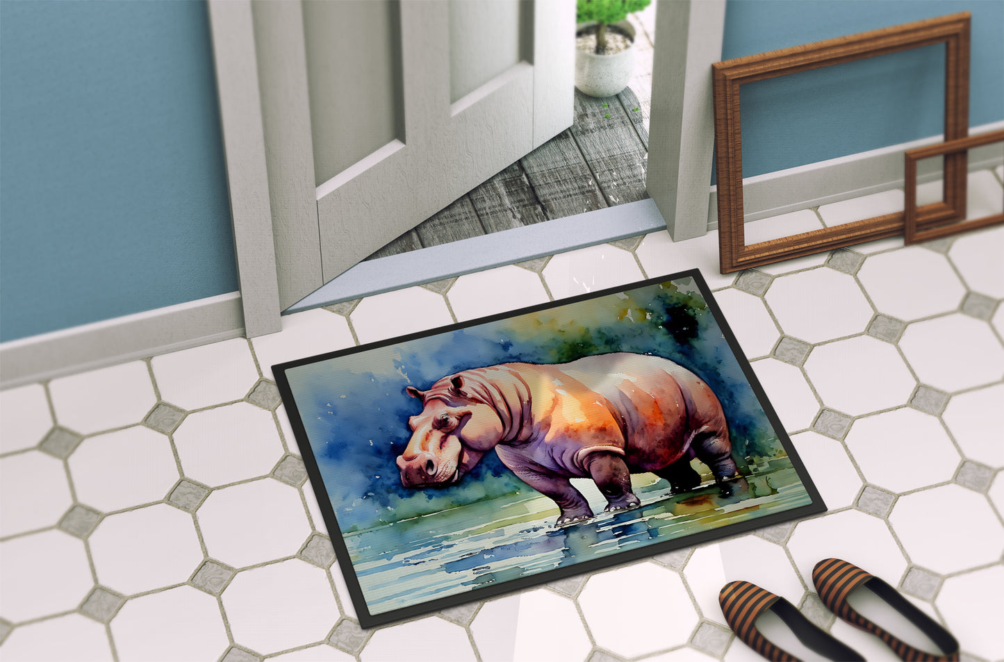 Hippopotamus Doormat