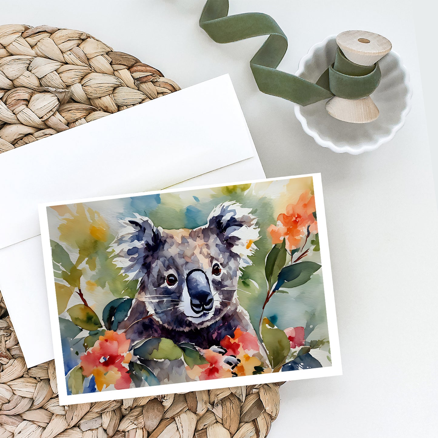 Koala Greeting Cards Pack of 8