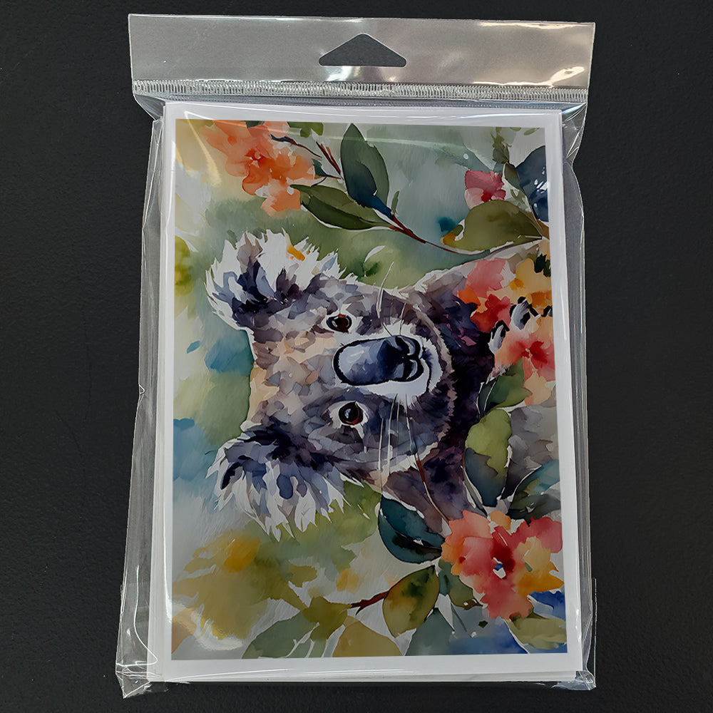 Koala Greeting Cards Pack of 8