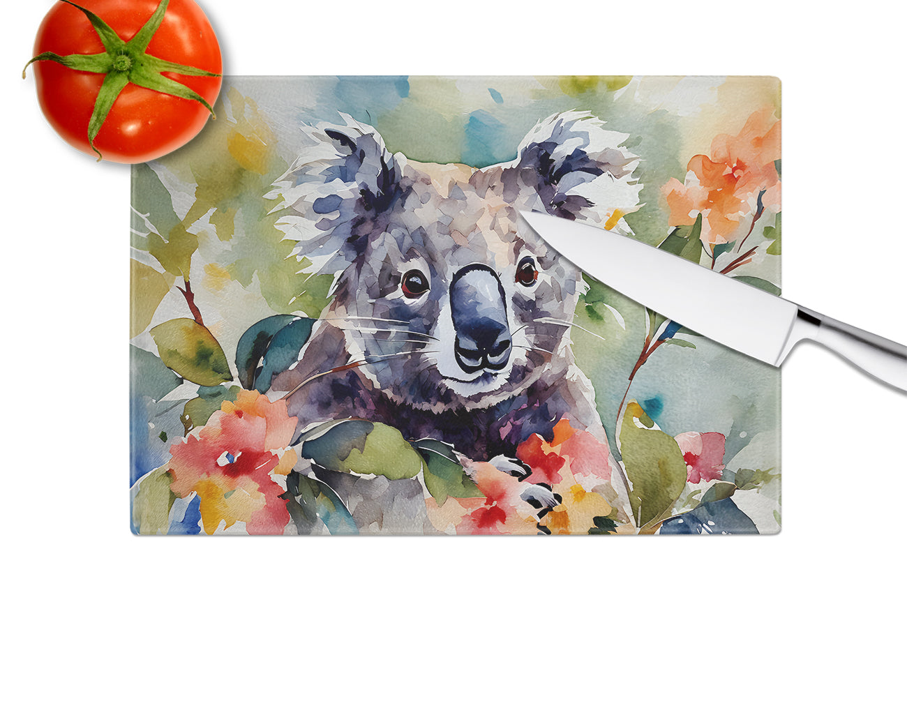 Koala Glass Cutting Board