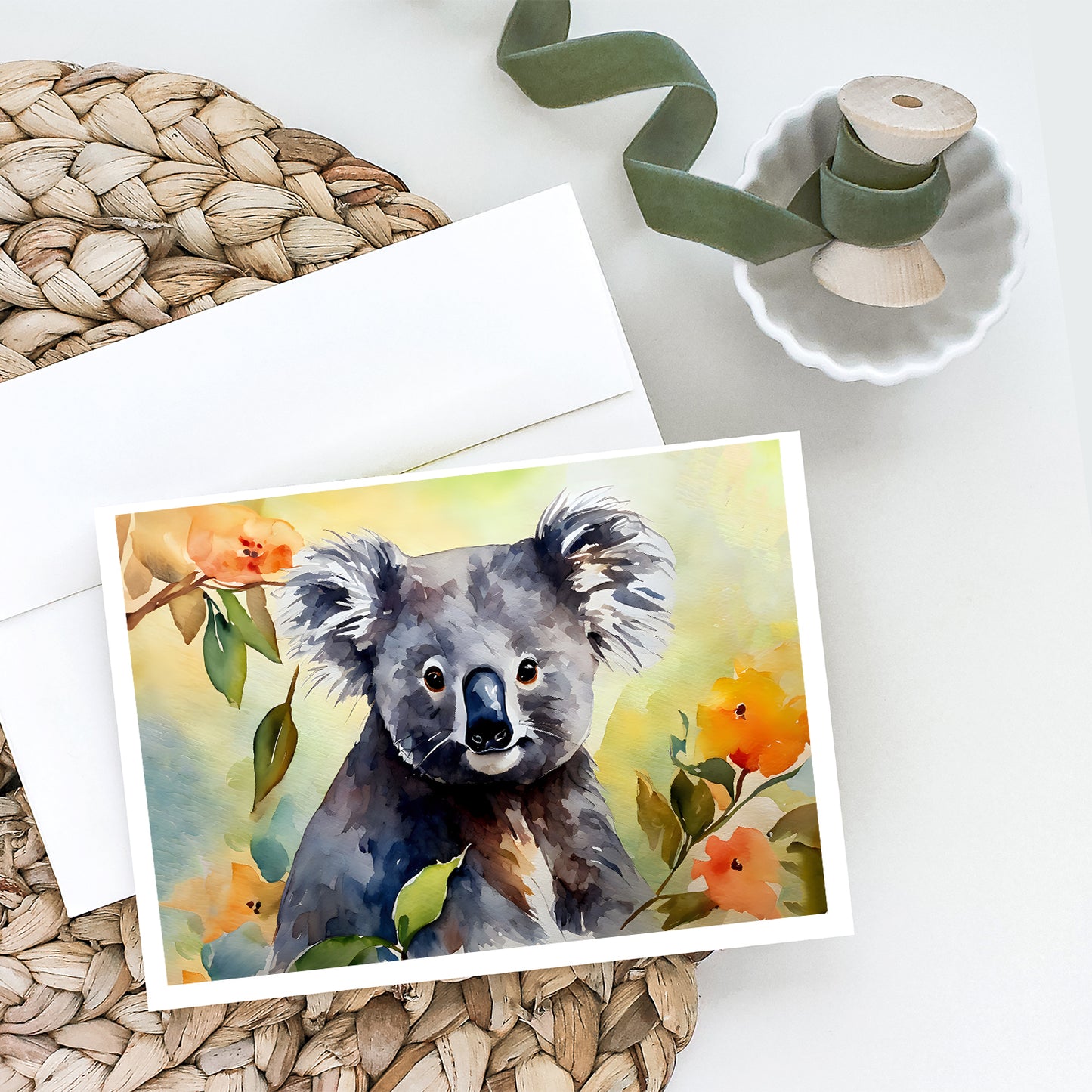 Koala Greeting Cards Pack of 8