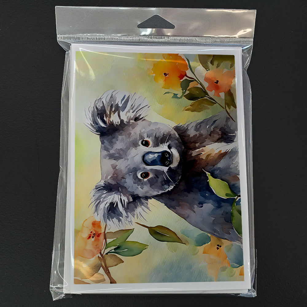 Koala Greeting Cards Pack of 8