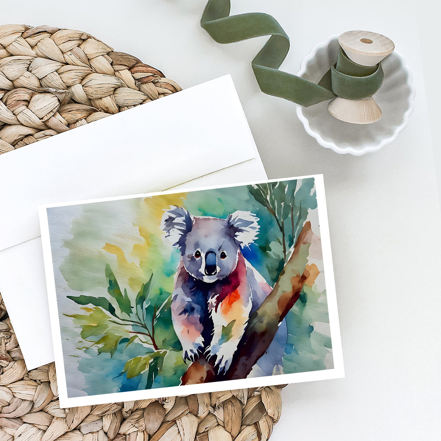 Koala Greeting Cards Pack of 8