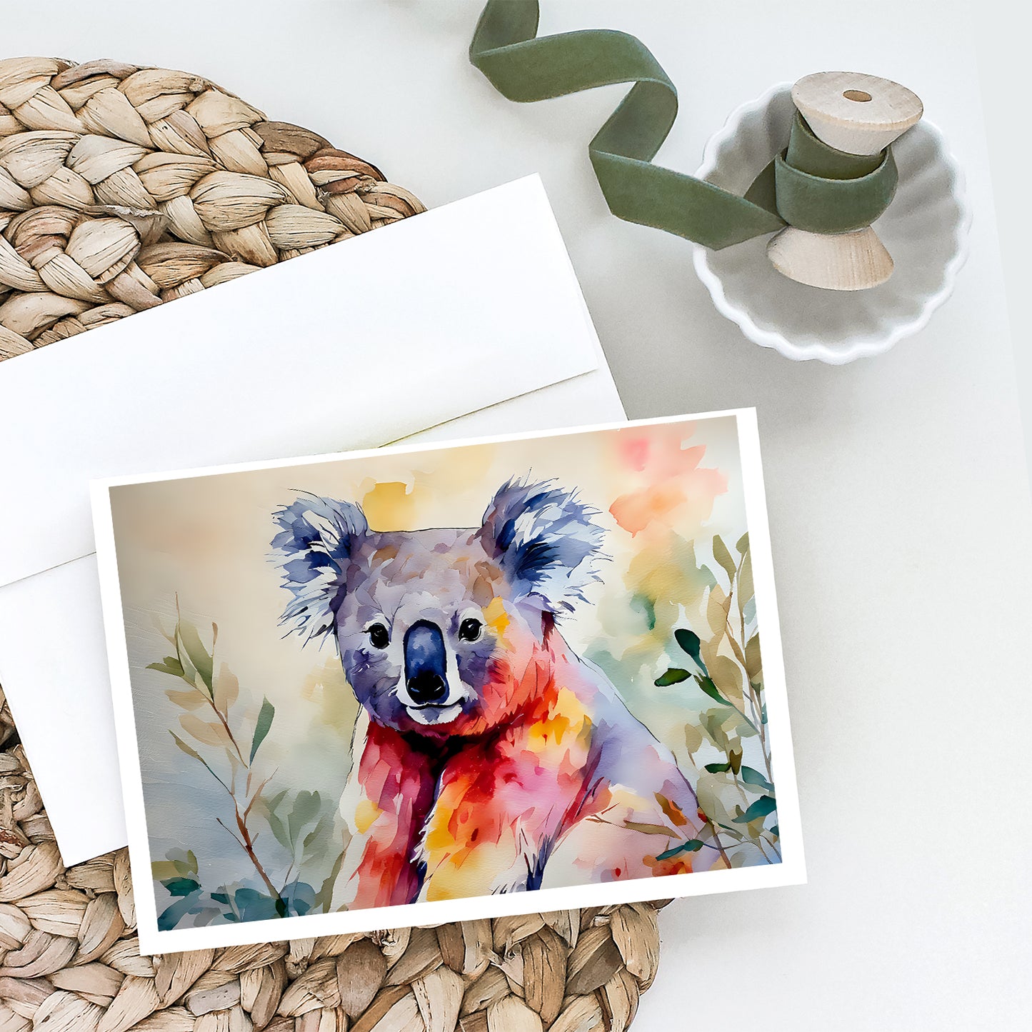 Koala Greeting Cards Pack of 8