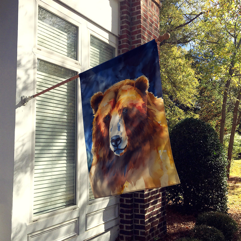 Kodiak Bear House Flag