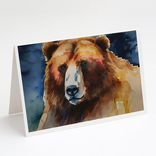 Buy this Kodiak Bear Greeting Cards Pack of 8