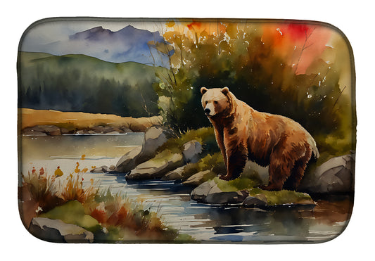 Buy this Kodiak Bear Dish Drying Mat