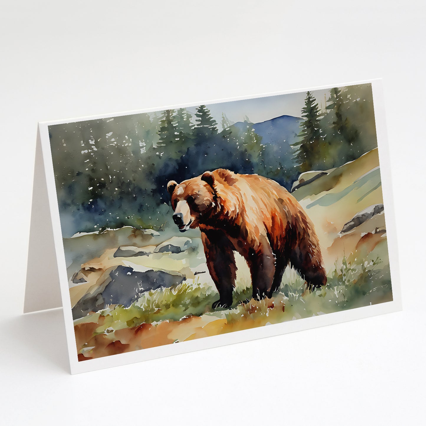 Buy this Kodiak Bear Greeting Cards Pack of 8