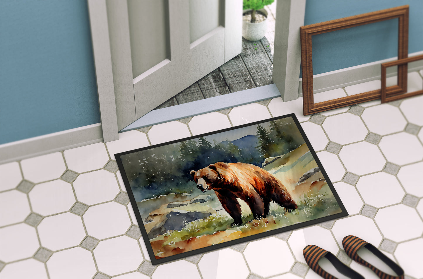 Kodiak Bear Doormat