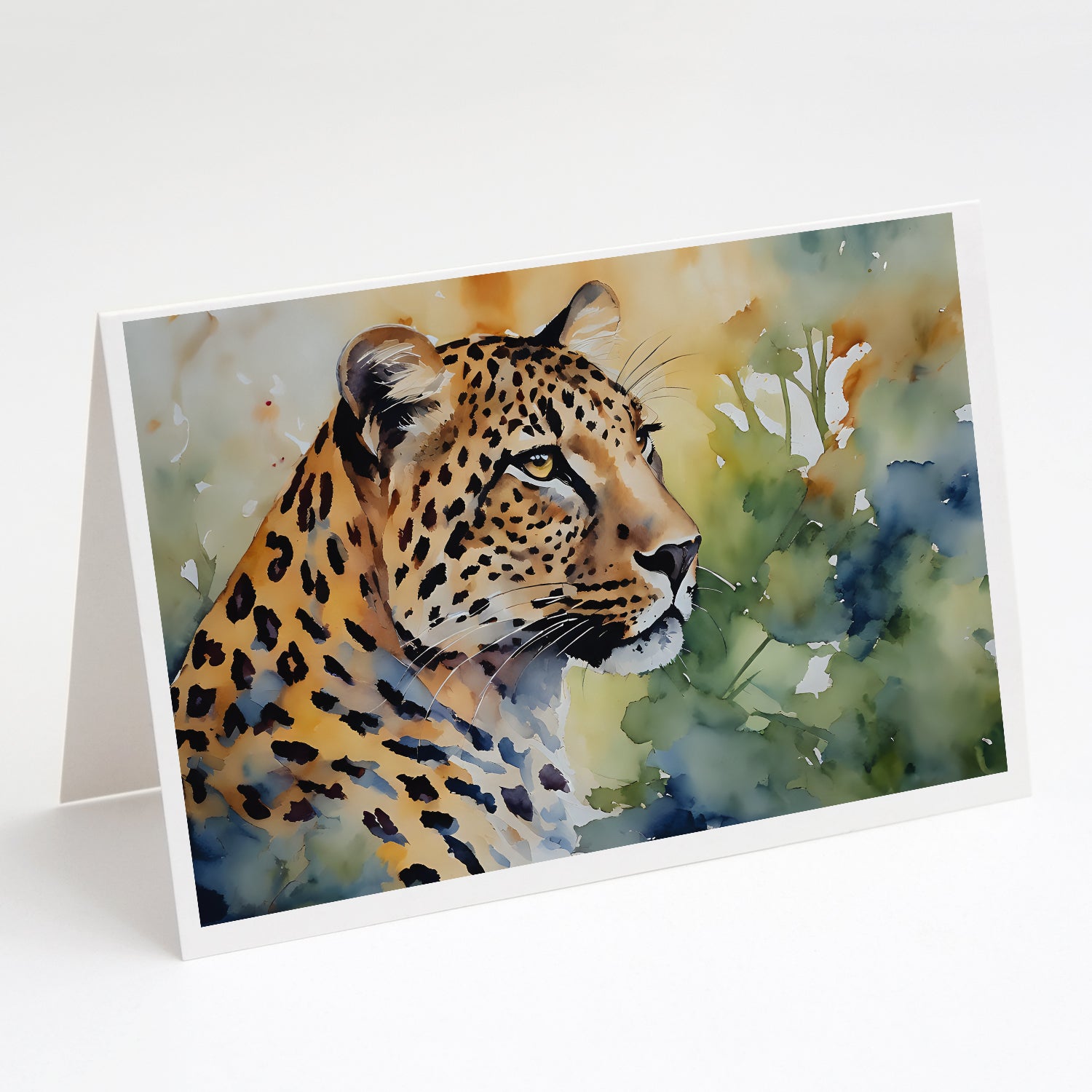 Buy this Leopard Greeting Cards Pack of 8