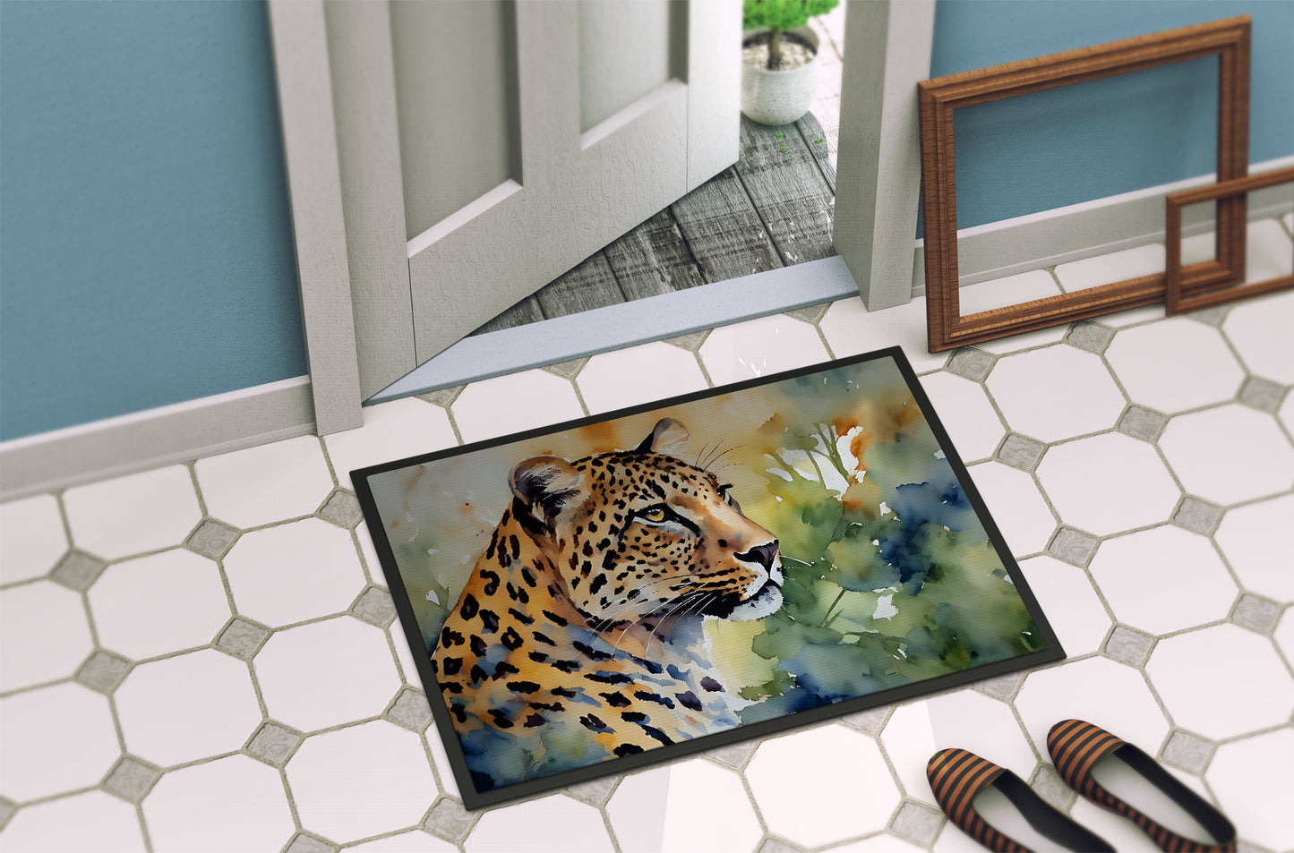 Leopard Doormat