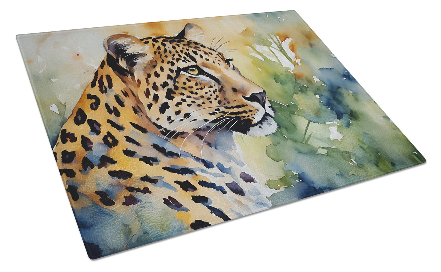 Buy this Leopard Glass Cutting Board