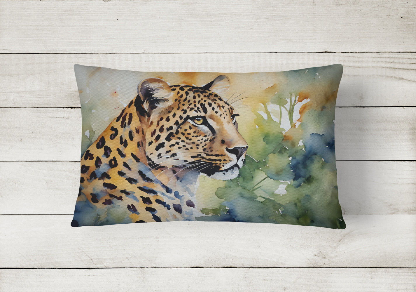 Leopard Throw Pillow