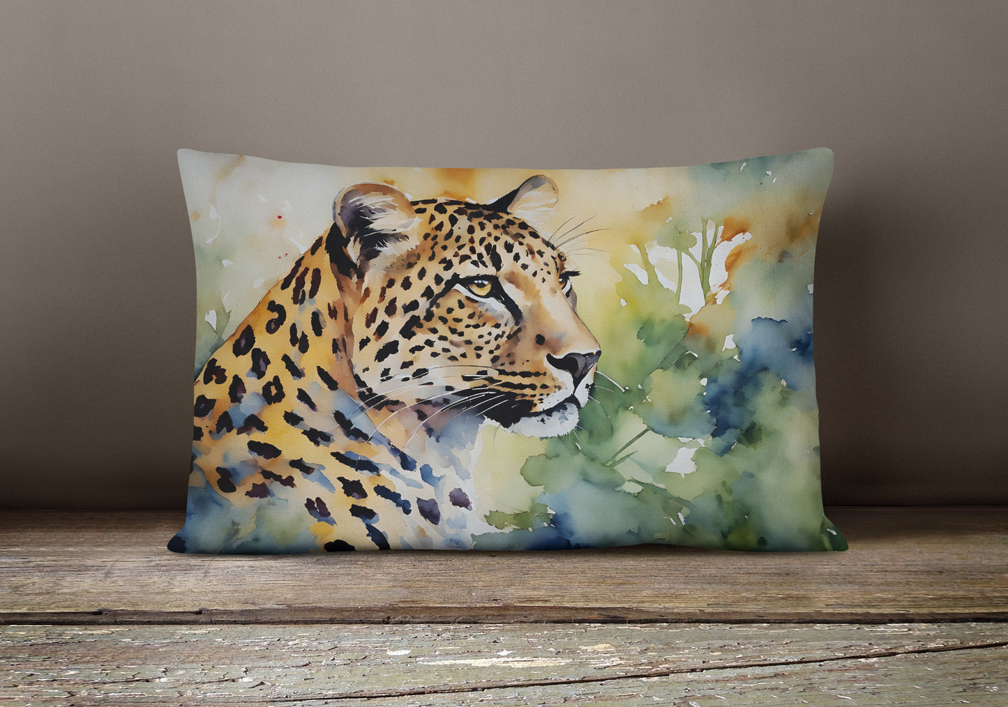 Leopard Throw Pillow