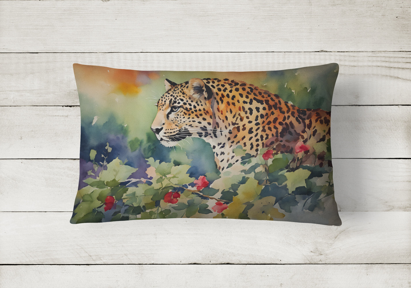 Leopard Throw Pillow